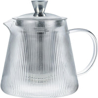 Cristel - 1.2 L Darjeeling Glass Teapot with Unscrewable Filter - TH120VDFD