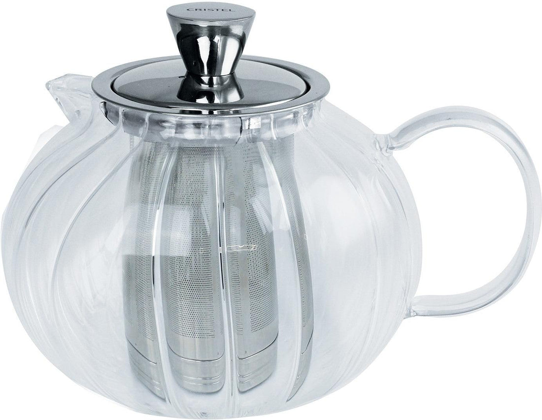 Cristel - 1.2 L Gyokuro Glass Teapot with Unscrewable Filter - TH120VGFD