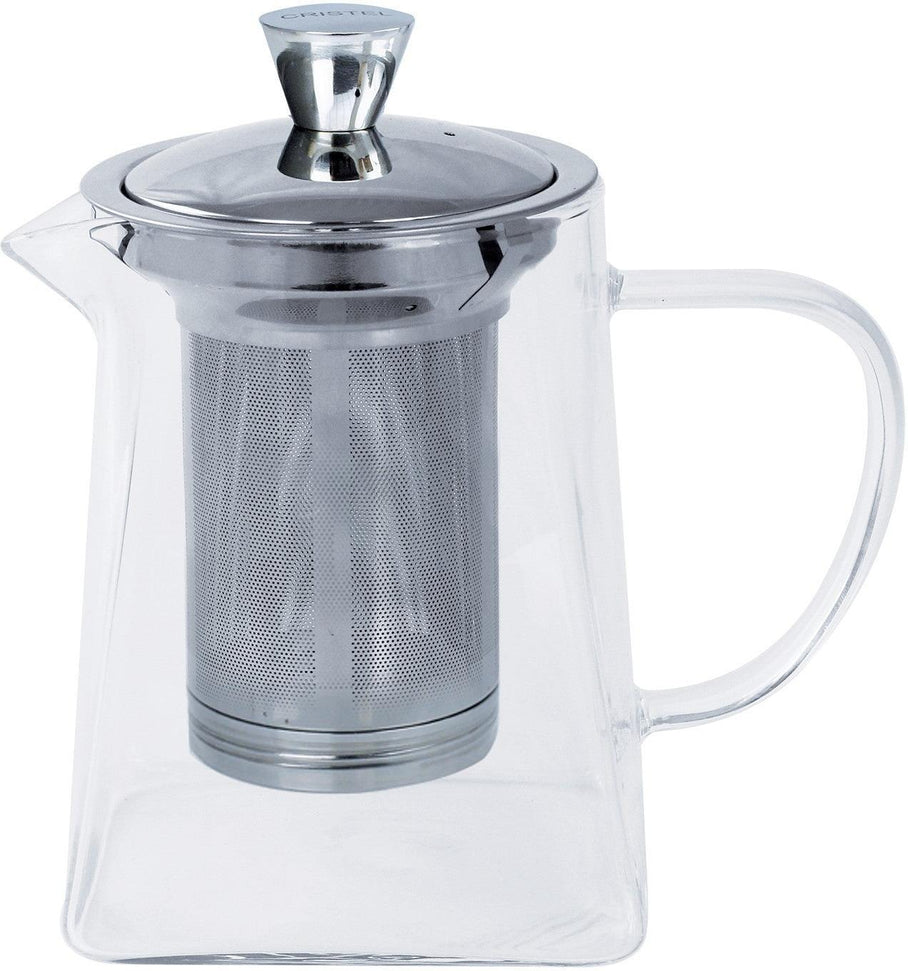 Cristel - 0.8 L Rooibos Glass Teapot with Unscrewable Filter - TH08VRFD