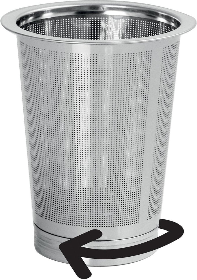 Cristel - 1.2 L Sakura Glass Teapot with Unscrewable Filter - TH120VSFD