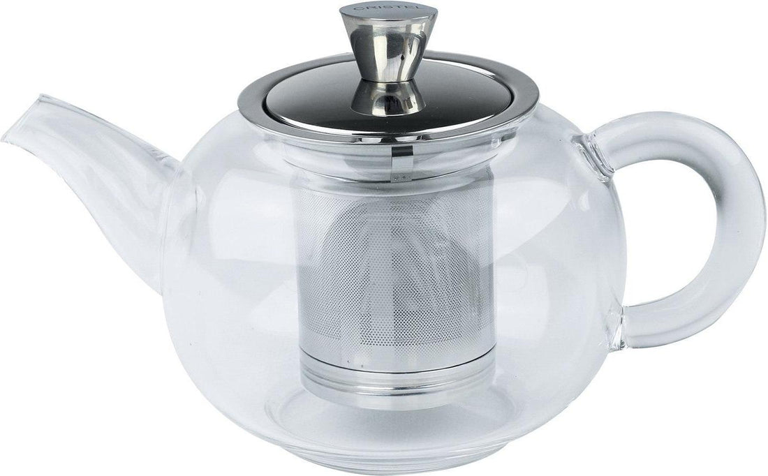 Cristel - 1.2 L Sakura Glass Teapot with Unscrewable Filter - TH120VSFD