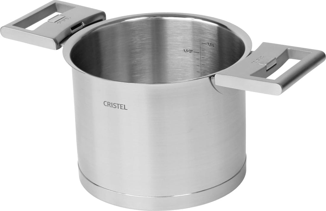 Cristel - 1.5 QT Stainless Steel Milkpot - CHG14QL