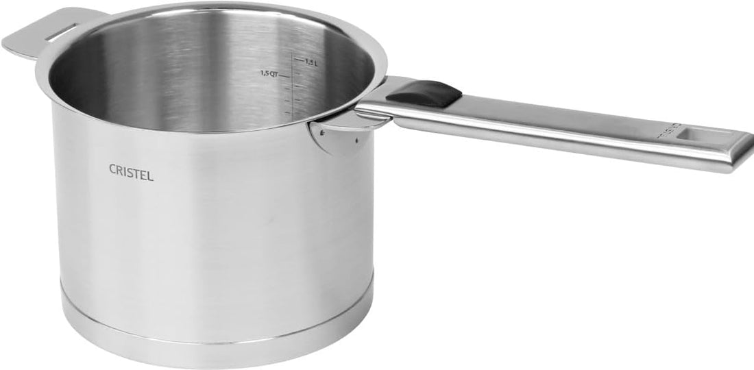 Cristel - 1.5 QT Stainless Steel Milkpot - CHG14QL