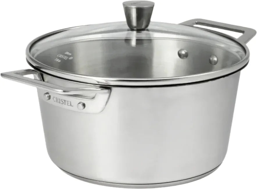 Cristel - 1.5 QT Stainless Steel Stewpot with Lid - F16MV