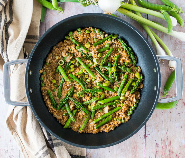 Cristel - 1.9 QT 2 Side Handles Non-Stick Sauté-Pan With Lid and Fixed Handle Castel'Pro Ultralu Collection - S2A24CPFAE