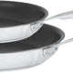 Cristel - 2-Piece Non-Stick Frying Pans Set Castel' Pro Multiply® Collection - S2PCPFTEN