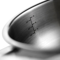 Cristel - 2 QT 5-Ply Stainless Steel Saucepan - Castel'Pro Ultraply Collection - C20CPFN