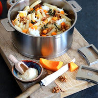 Cristel - 3 QT Stainless Steel Saucepan with Lid - C20QLKSA