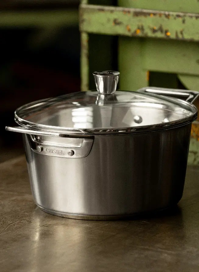 Cristel - 2 QT Stainless Steel Stewpot with Lid - F18MV