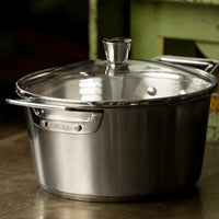 Cristel - 2 QT Stainless Steel Stewpot with Lid - F18MV
