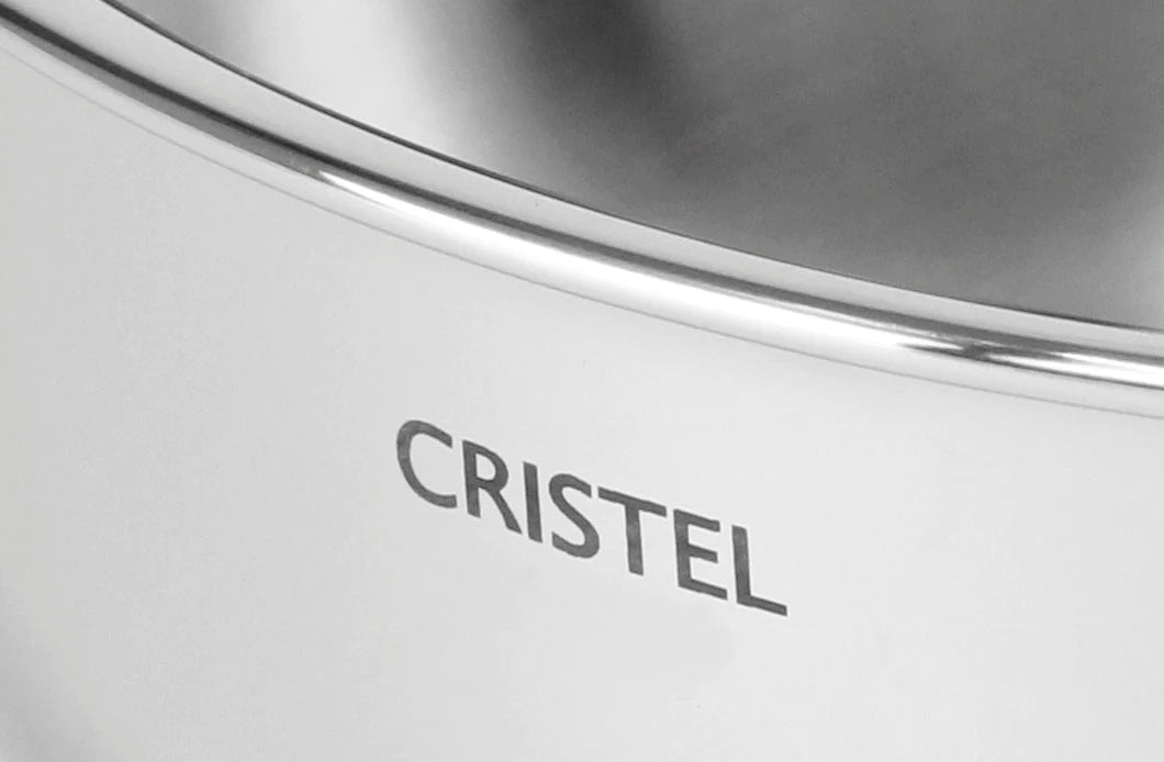 Cristel - 2.5 QT 5-Ply Stainless Steel Saucepan Castel'Pro Ultraply Collection - C22CPFN