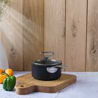 Cristel - 3 QT Saucepan with Lid Castel'Pro Ultralu - C20CPFAEKV - DISCONTINUED