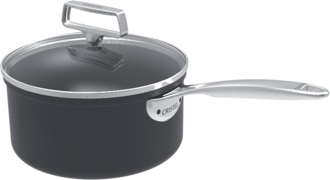 Cristel - 3 QT Saucepan with Lid Castel'Pro Ultralu - C20CPFAEKV - DISCONTINUED