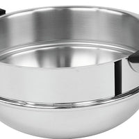 Cristel - 1 QT Stainless Steel Silver Bain Marie - EBM14Q