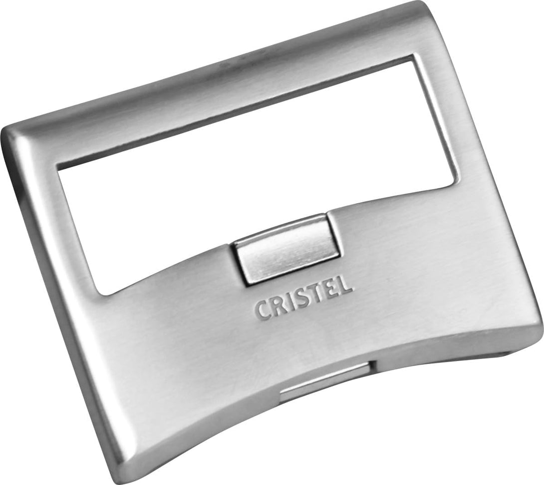 Cristel - 3" Stainless Steel Silver Strate Side Handle - PLSX