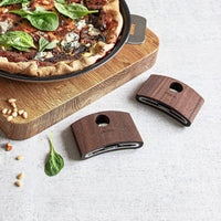 Cristel - 3.2" Walnut Wood Side Handle - PLCXBN