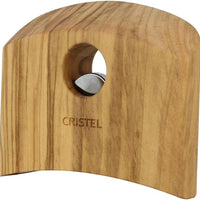 Cristel - 3.2" Walnut Wood Side Handle - PLCXBN