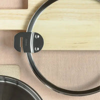 Cristel - 4.5 QT Large Stainless Steel Non-Stick Saute Pan with Lid - S26QLEKSA