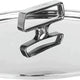 Cristel - 3.5'' Stainless Steel Minis Lid Castel'Pro Ultraply Collection - K9CPF