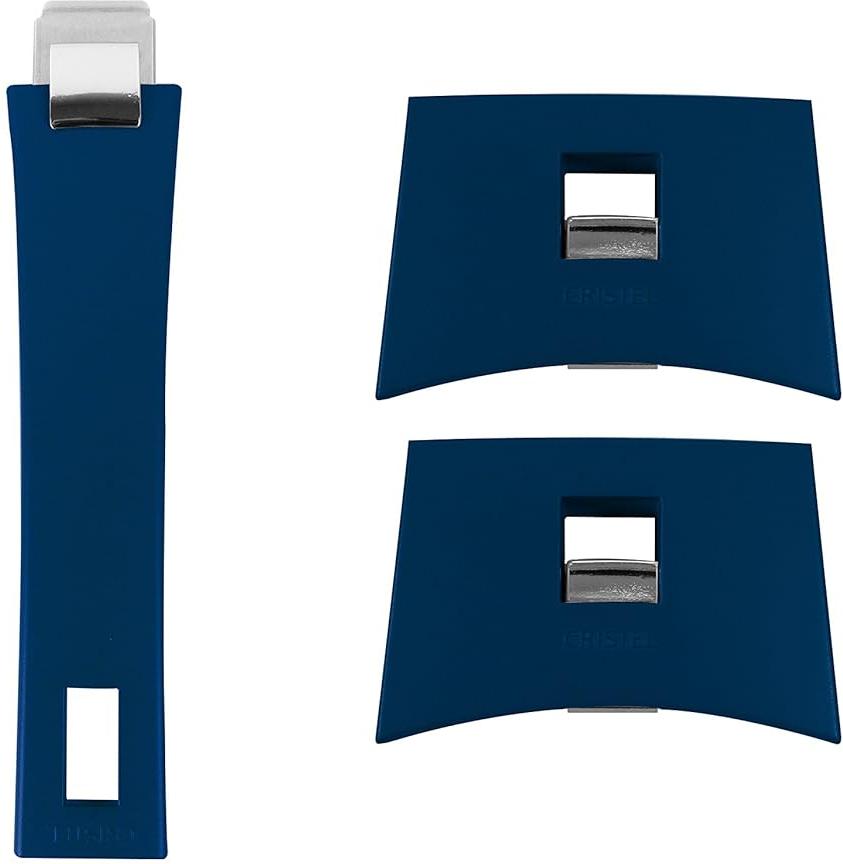 Cristel - 3.8" Blue Ink Mutine Plman Side Handle - PLMAEB