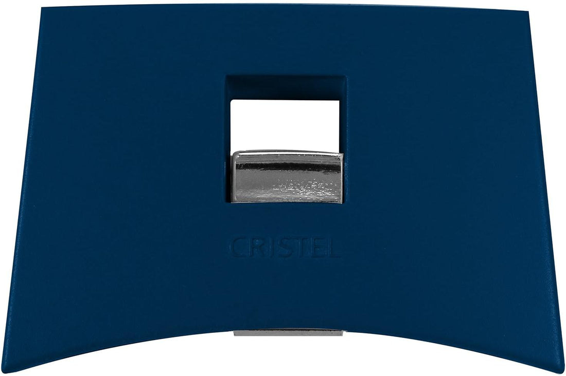 Cristel - 3.8" Blue Ink Mutine Plman Side Handle - PLMAEB