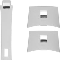 Cristel - 3.8" White Mutine Plman Side Handle - PLMAW