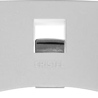Cristel - 3.8" White Mutine Plman Side Handle - PLMAW