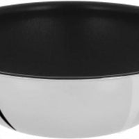 Cristel - 4 QT Casteline Non-Stick Wok with Domed Glass Lid - WOKT28QEKP - DISCONTINUED