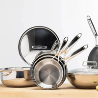 Cristel - 4'' Stainless Steel Minis Lid Castel'Pro Ultraply Collection - K10CPF - DISCONTINUED
