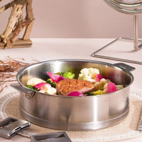 Cristel - 4.5 QT Stainless Steel Saute Pan with Lid - S26QLKSA