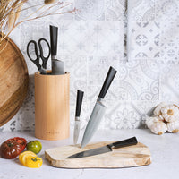 Cristel - 4.7" Beech Wood Knife Block - BCBHR