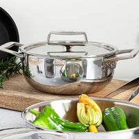 Cristel - 5.5" Stainless Steel Round Lid - K14CPFN