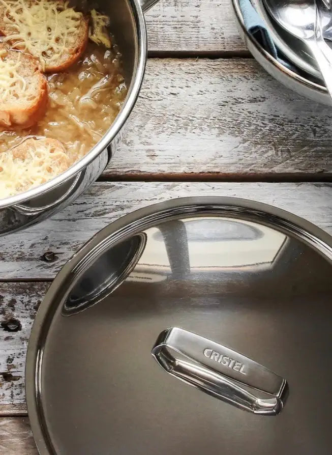 Cristel - 5.5" Stainless Steel Round Lid - K14CPFN