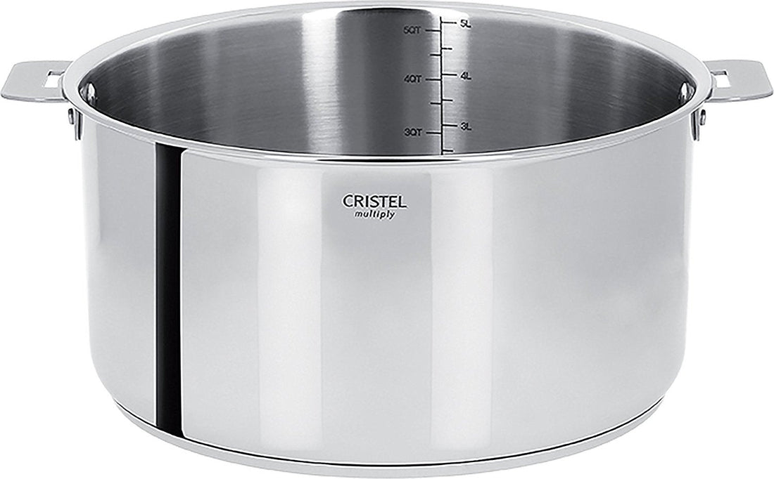 Cristel - 6 QT Casteline Stewpan with Domed Glass Lid - F24QMPKP - DISCONTINUED
