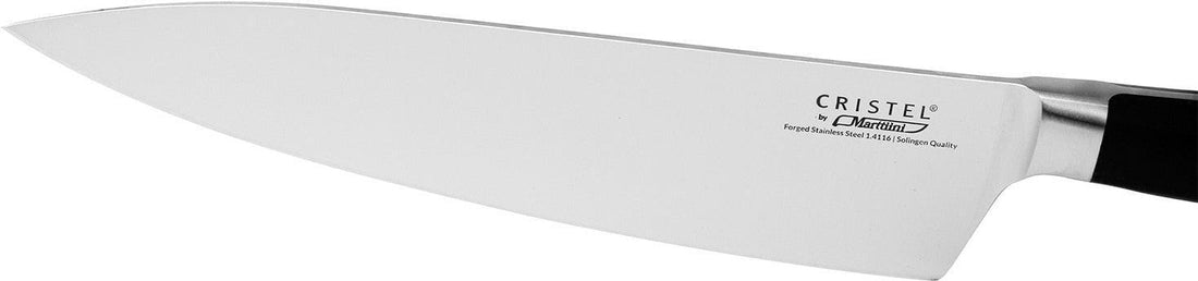 Cristel - 8.2" Black Stainless Steel Chef's Knife - MACCGM
