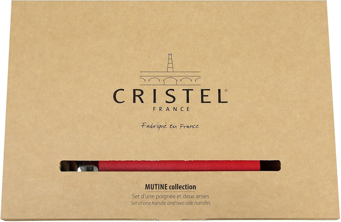 Cristel - 6.7" Raspberry Mutine Plman Side Handle - SPPLMAF