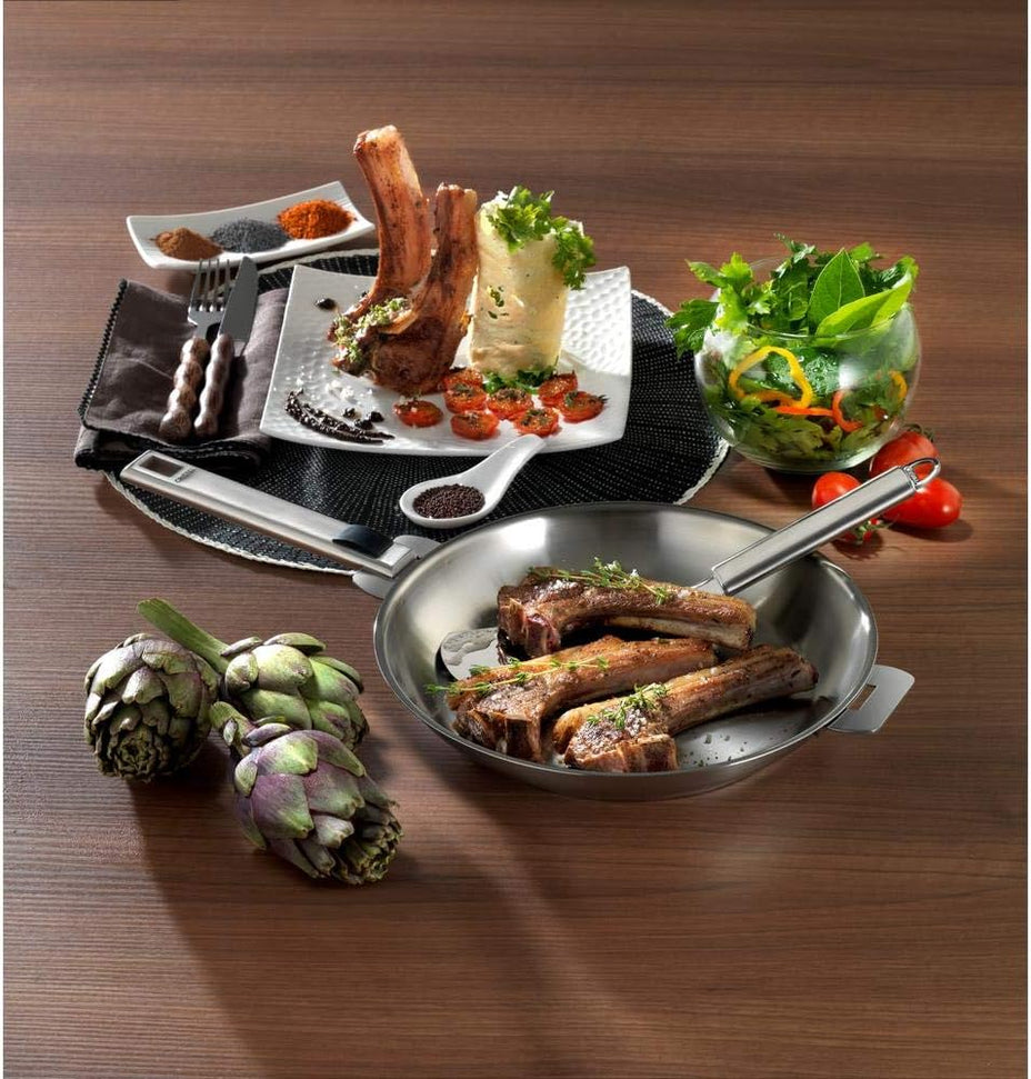 Cristel - 7-Piece Set Stainless Steel Cookware Set with Removable Handles - STQL7KSAS