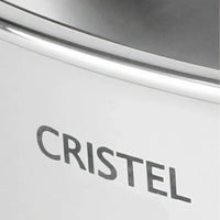 Cristel - 7 QT Stainless Steel Stewpan with Glass Lid - F26QLKSA