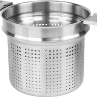 Cristel - 7 QT Stainless Steel Silver Pasta Basket - ECP22QL