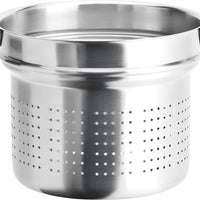 Cristel - 7 QT Stainless Steel Silver Pasta Basket - ECP22QL