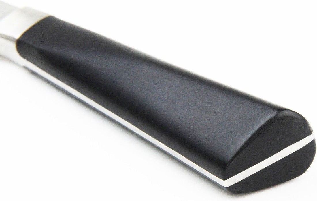 Cristel - 7" Black Stainless Steel Carving Knife - MACU