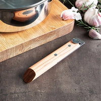 Cristel - 7.5" Beech Wood Long Handle - PCXBH