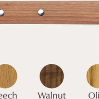 Cristel - 7.5" Walnut Wood Long Handle - PCXBN