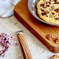 Cristel - 7.5" Walnut Wood Long Handle - PCXBN