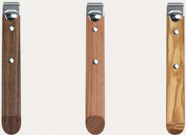 Cristel - 7.5" Walnut Wood Long Handle - PCXBN