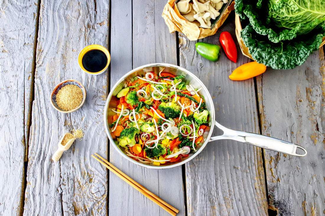 Cristel - 8" 5-Ply Frying Pan Castel'Pro Ultraply Collection - PS20CPFN