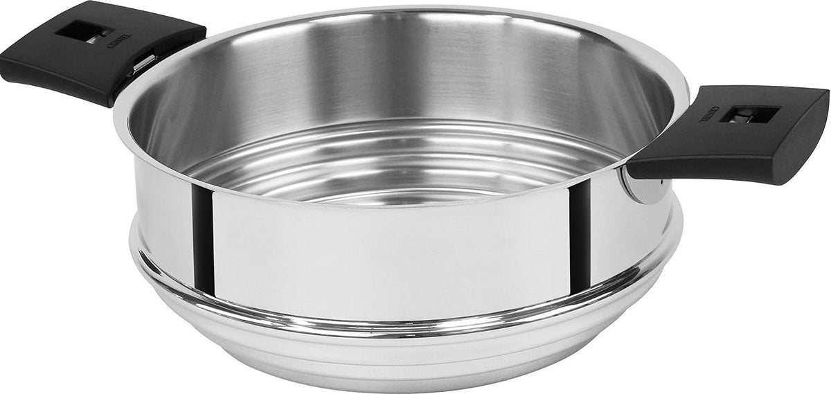 Cristel - 8" Stainless Steel Silver Steamer - CVU20Q - DISCONTINUED