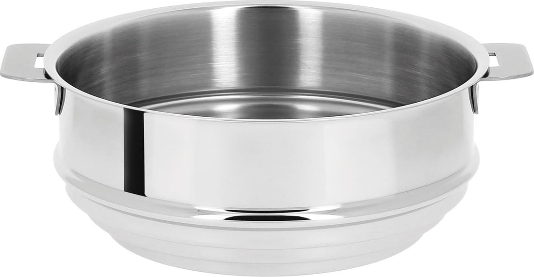 Cristel - 8" Stainless Steel Silver Steamer - CVU20Q - DISCONTINUED