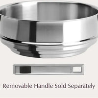 Cristel - 8" Stainless Steel Silver Strate Universal Steamer - CVU20QL