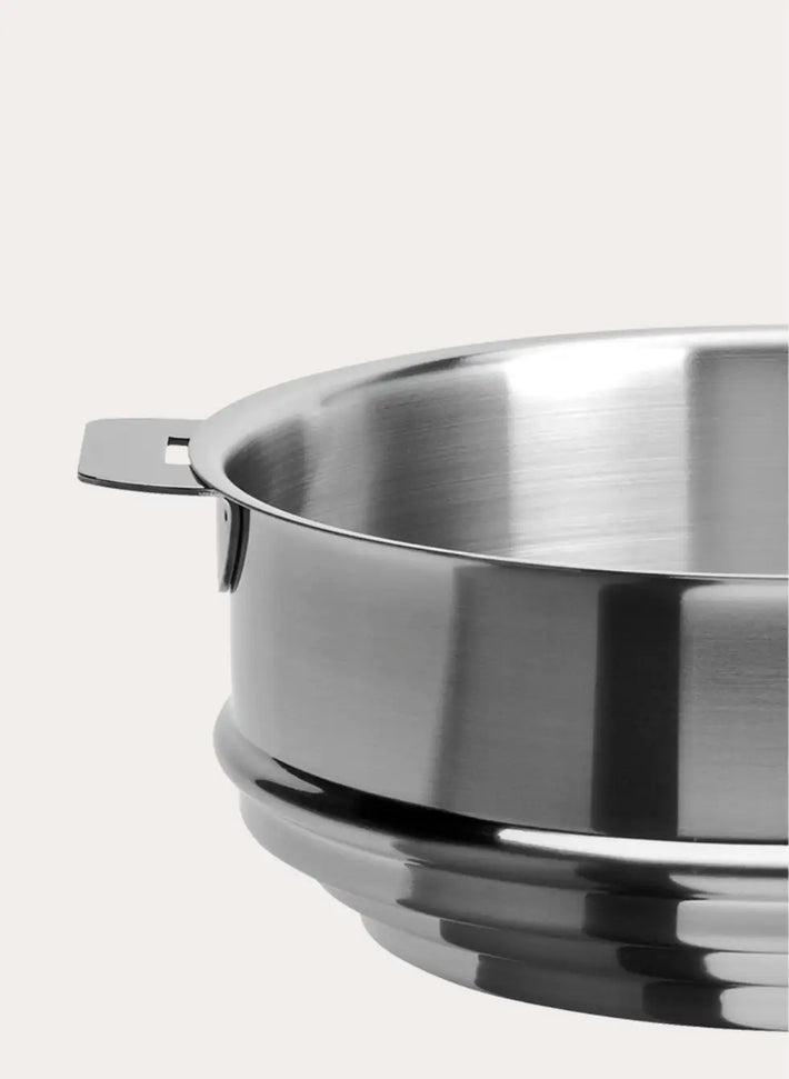 Cristel - 8" Stainless Steel Silver Strate Universal Steamer - CVU20QL